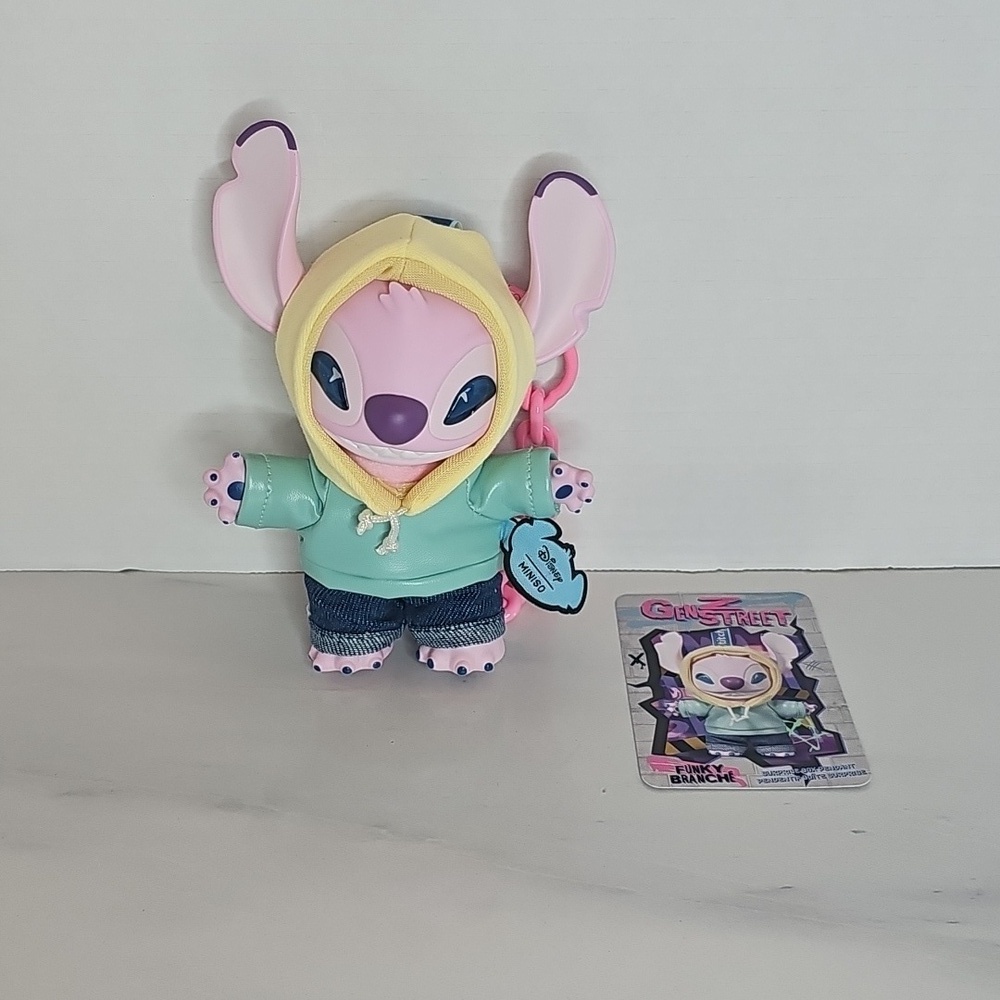 Miniso Stitch Branche Plush Pendant